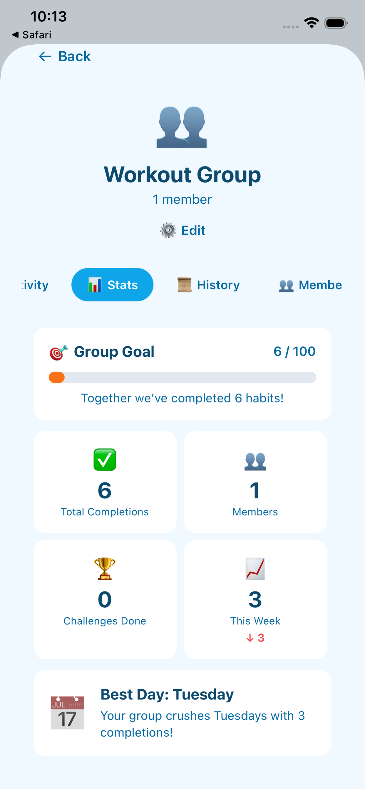 HabitStreak Settings